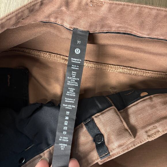 Lululemon ABC Slim-Fit Pant 32" *Utilitech - Picture 4 of 6